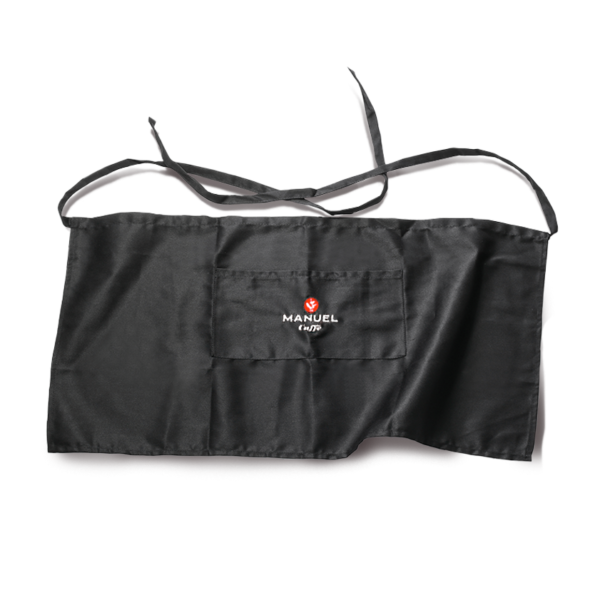 Falda nera a marchio Manuel xy