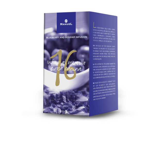 Infuso al mirtillo e rosa canina
