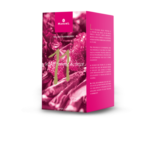 Infuso alla fragola di bosco