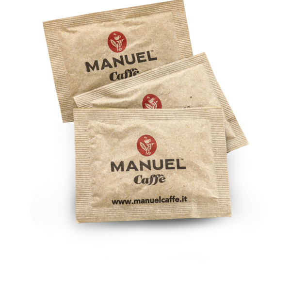 Brauner Rohrzucker in Sachets